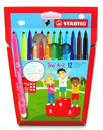 stabilo 12 stiften trio a-z