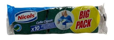 eponges cello classic x10 nicols