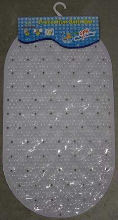 tapis de bain blanc 38x67cm